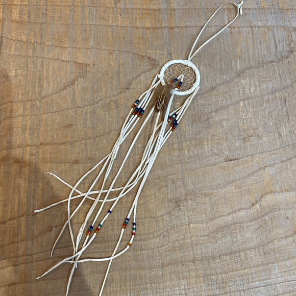 Small Leather Dreamcatcher - Picture 2 of 6